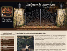 Tablet Screenshot of berrybatesculpture.com